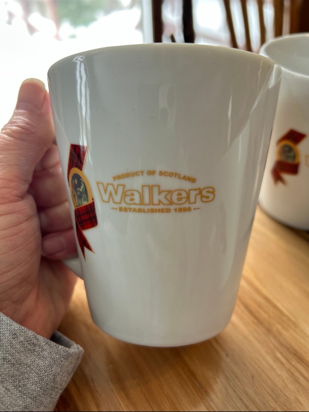 Walkers of Scotland RARE Ceramic Mug set of 4